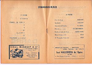 Conservatoire Municipal 1951-52 pages 6 et 7